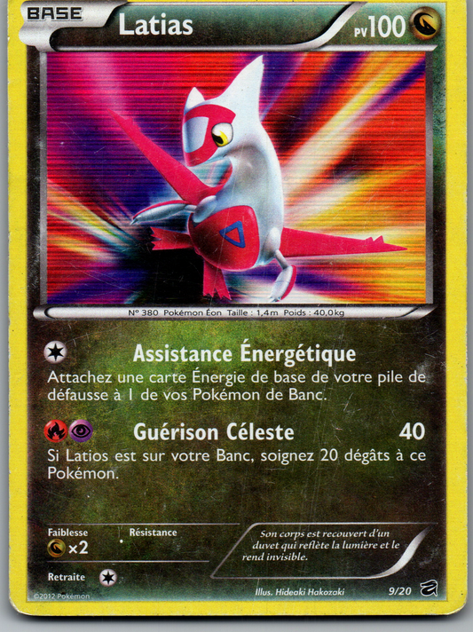 Latias (9/20) Rare Holo (Played)