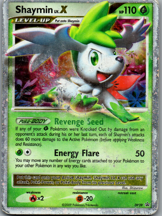 Shaymin NIV.X (DP39) Promo Ultra Rare (Poor)