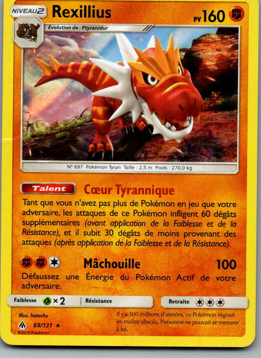 Rexillius (69/131) Rare Holo (Played)