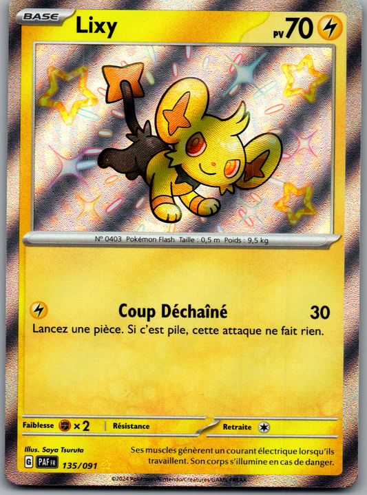 Lixy (135/091) Rare Chromatique (Near Mint)