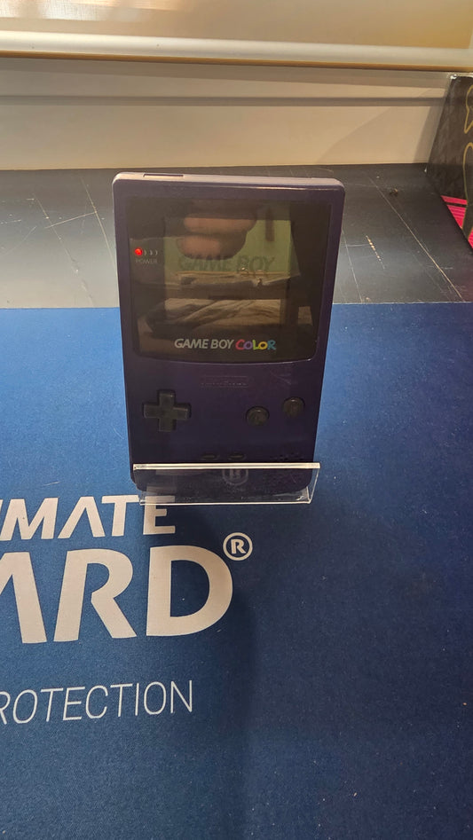 Game Boy Color Violet Grape Nintendo Console Loose (Bon État)