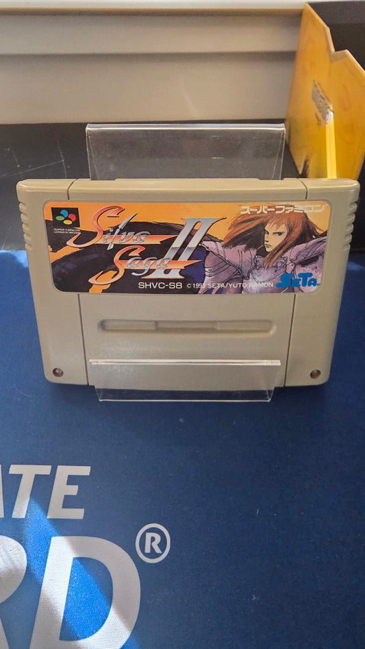Silva Saga II The Legend of Light and Darkness (Super Famicom NTSC-J Cartouche)