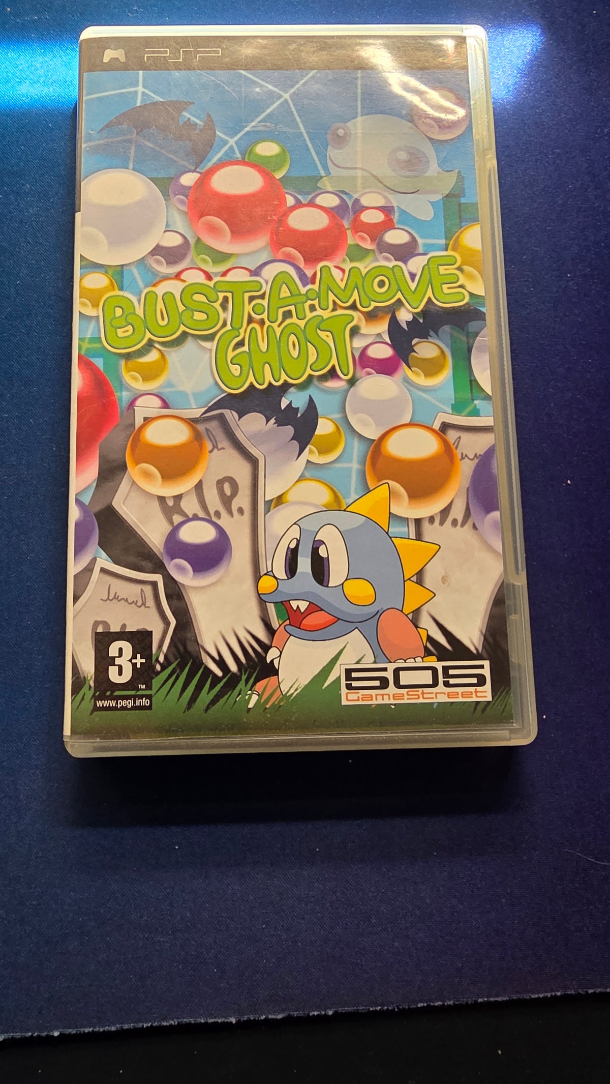 Bust-A-Move Ghost (PSP) — Complet (Boîtier + UMD + Notice)