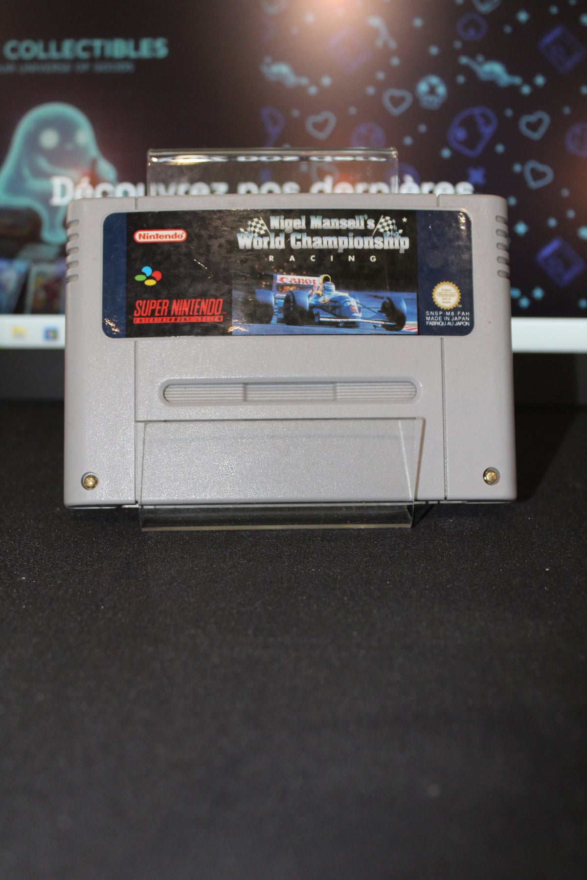 Nigel Mansell's World Championship Racing (SNES) Cartouche FAH