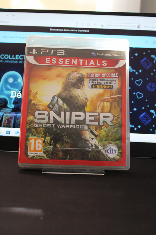 Sniper Ghost Warrior Essentials (PS3) Complet Boite Notice PAL FR