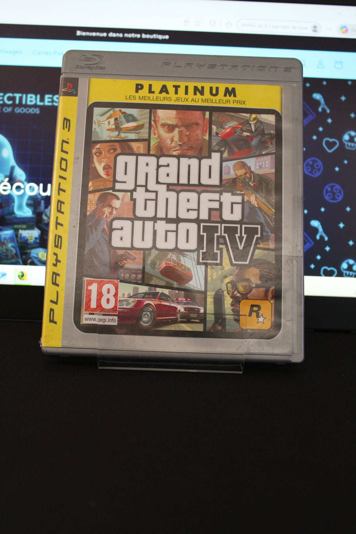 Grand Theft Auto IV Platinum (PS3 PAL FR)