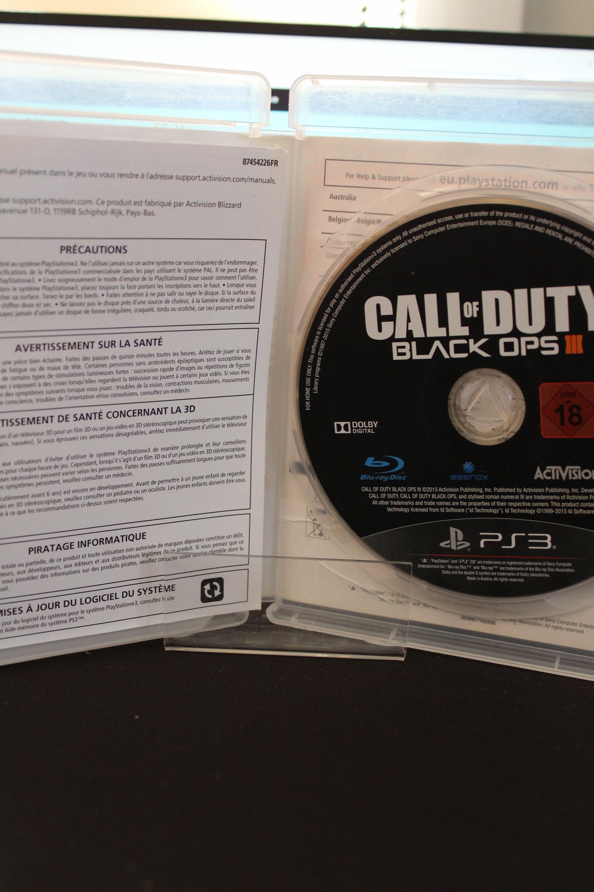 Call of Duty Black Ops III (PS3 PAL FR)