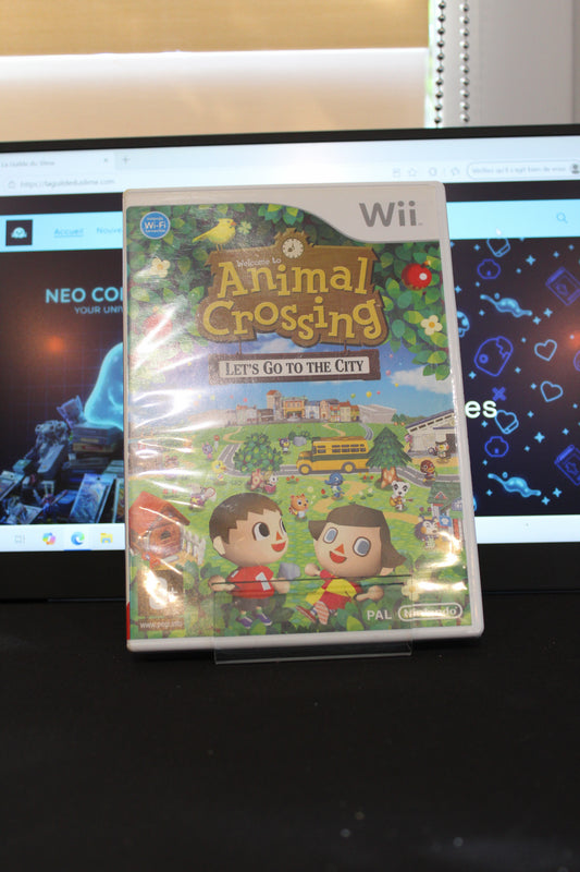 Animal Crossing Let's Go to the City (Wii PAL FR)