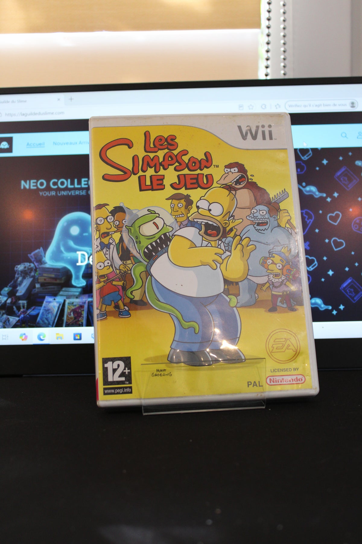 Les Simpson Le Jeu (Wii PAL FR)