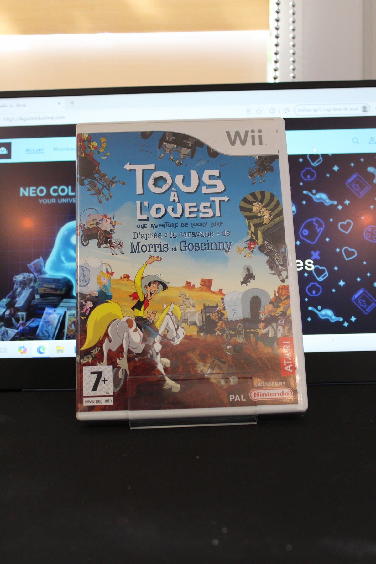 Tous à l'Ouest Une Aventure de Lucky Luke (Wii PAL FR)