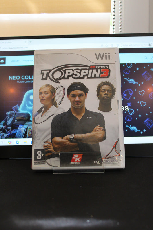 Top Spin 3 (Wii PAL FR)