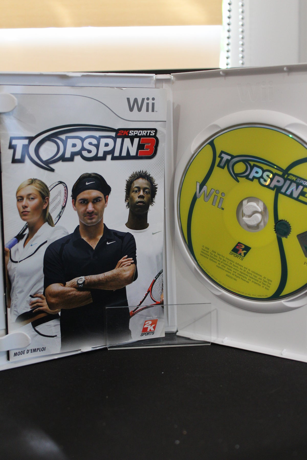 Top Spin 3 (Wii PAL FR)