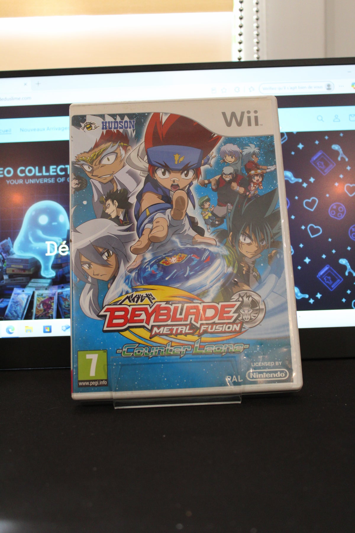 Beyblade Metal Fusion Counter Leone (Wii PAL)