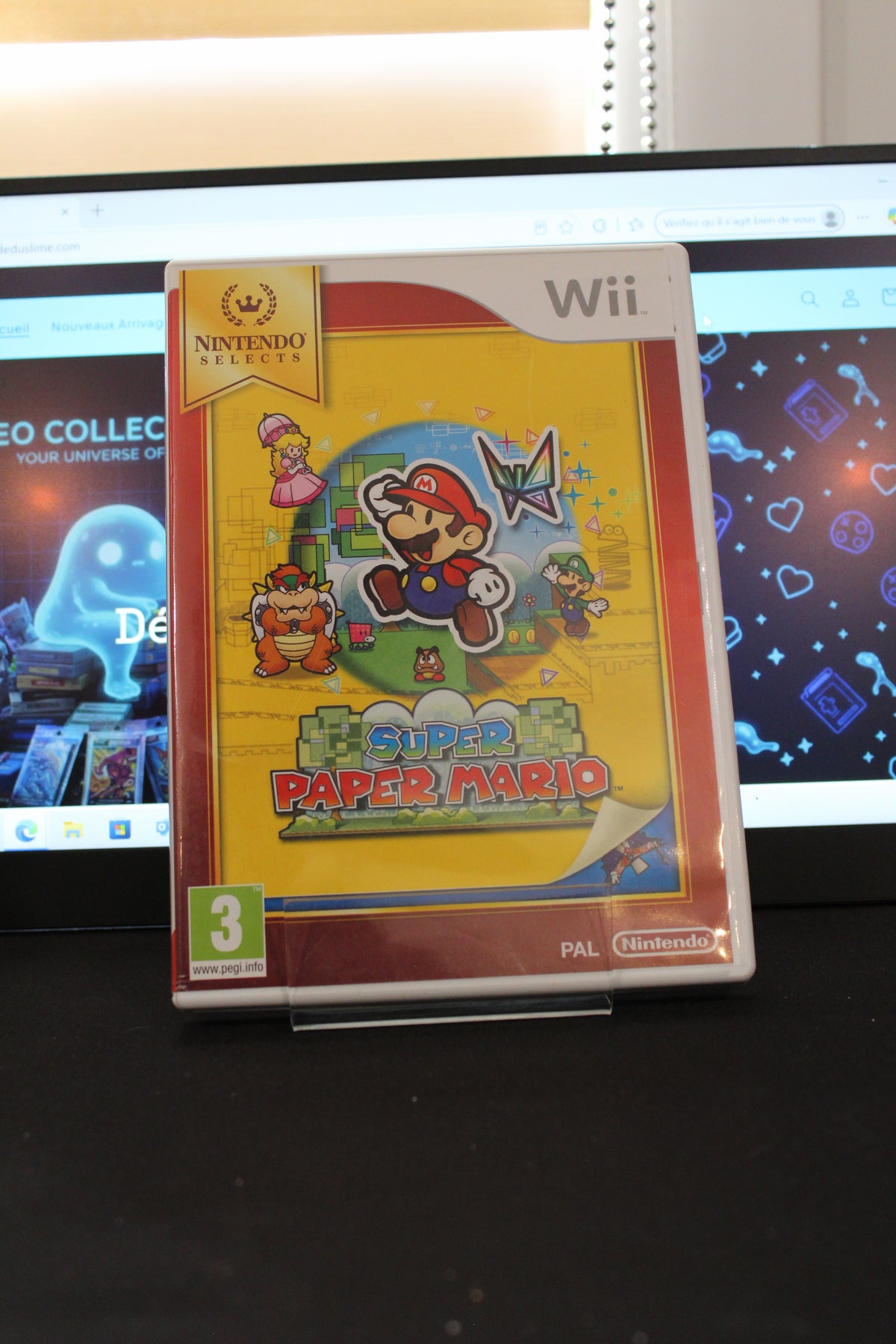 Super Paper Mario Nintendo Selects (Wii PAL)