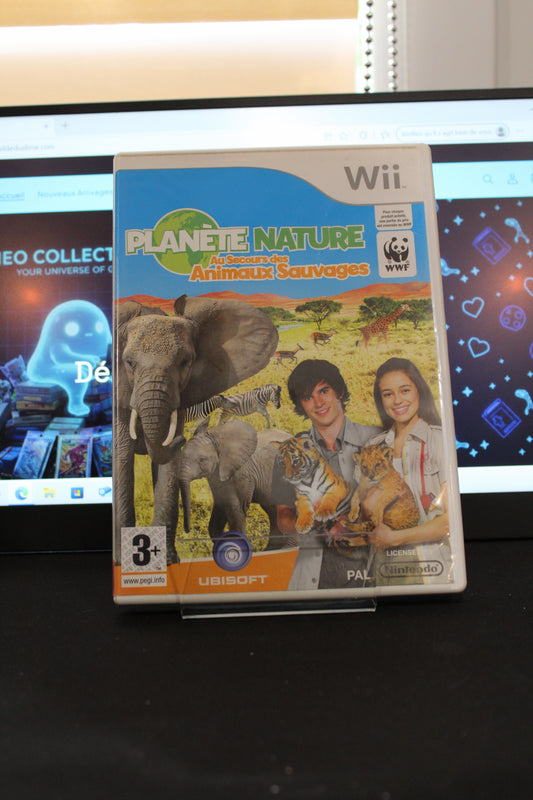 Planète Nature Au Secours des Animaux Sauvages (Wii PAL FR) Sans Notice