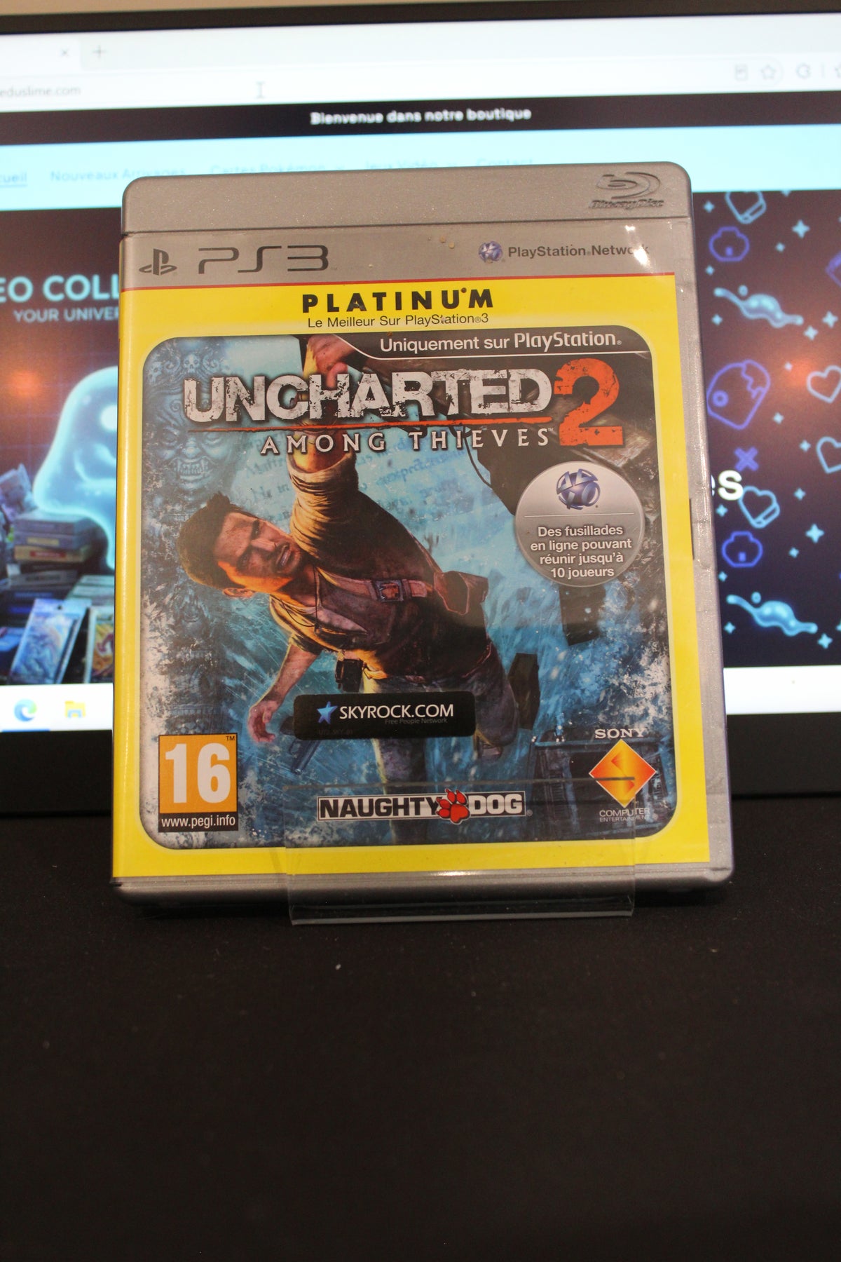 Uncharted 2 Among Thieves Platinum (PS3) Complet avec Notice