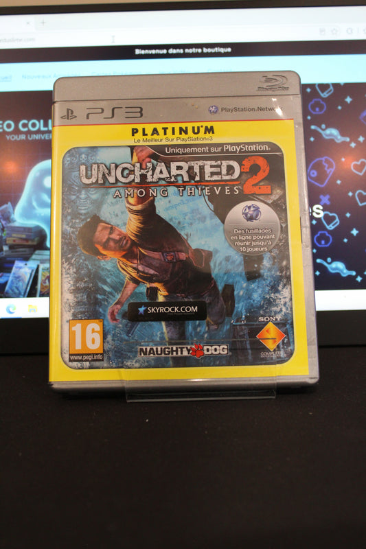 Uncharted 2 Among Thieves Platinum (PS3) Complet avec Notice