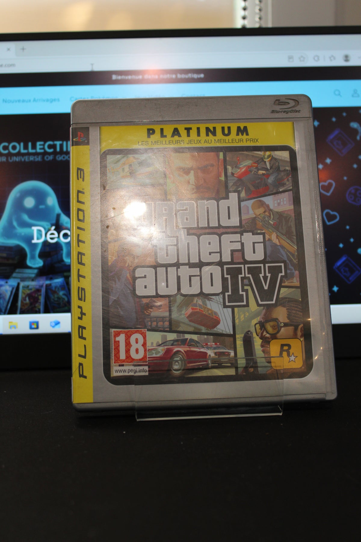 Grand Theft Auto IV Platinum (PS3) Complet CIB avec Carte