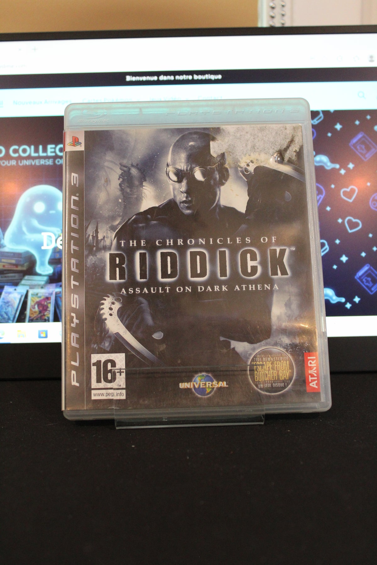 Chronicles of Riddick Assault on Dark Athena (PS3) Complet avec Manuel VF