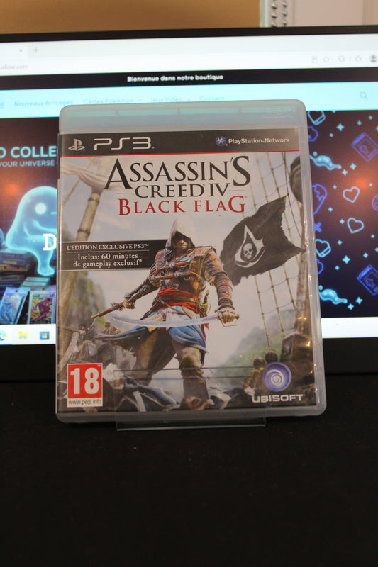 Assassin's Creed IV Black Flag Edition Exclusive PS3 Complet avec Manuel VF