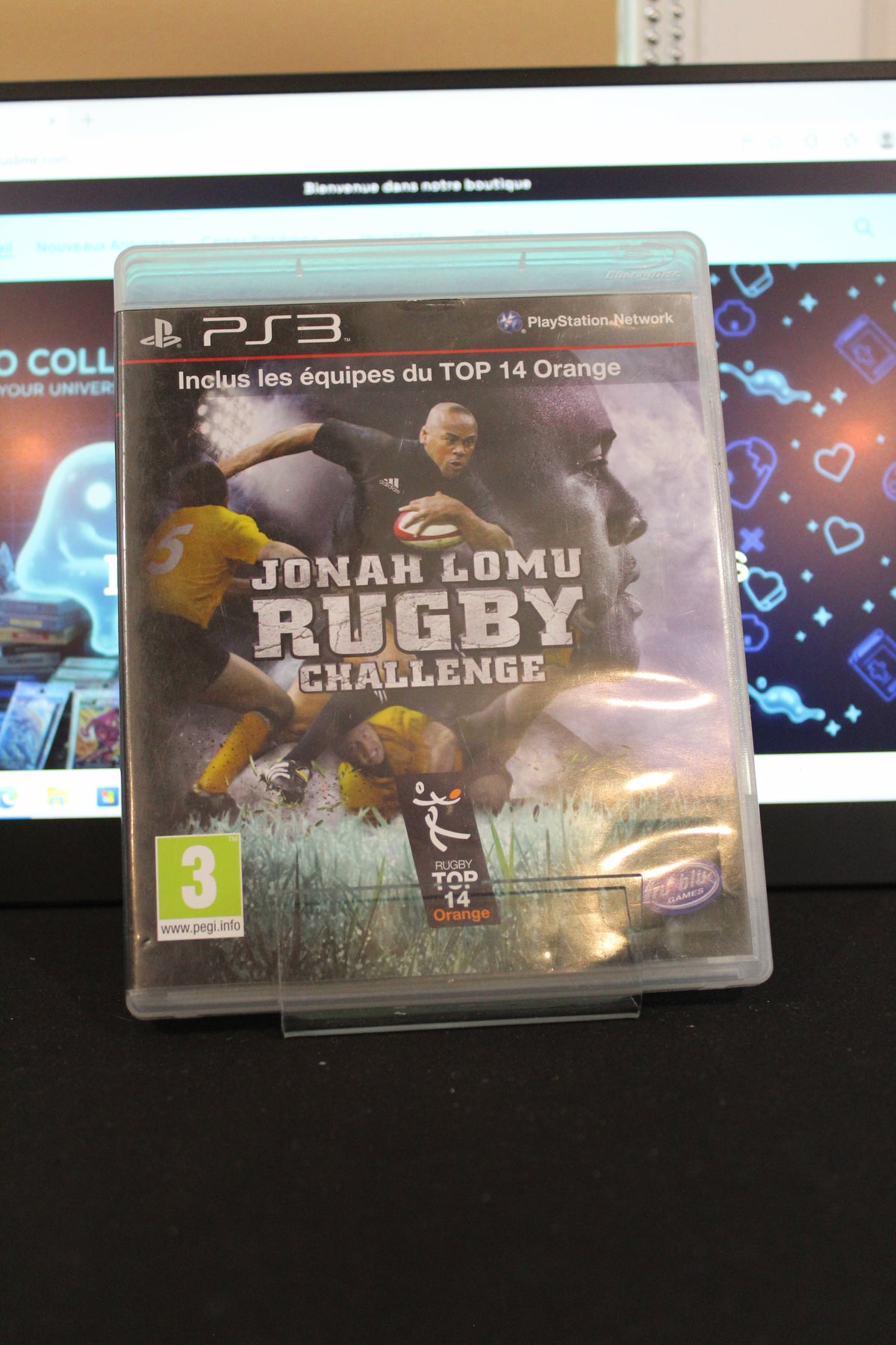 Jonah Lomu Rugby Challenge (PS3) Complet avec Manuel TOP 14 VF