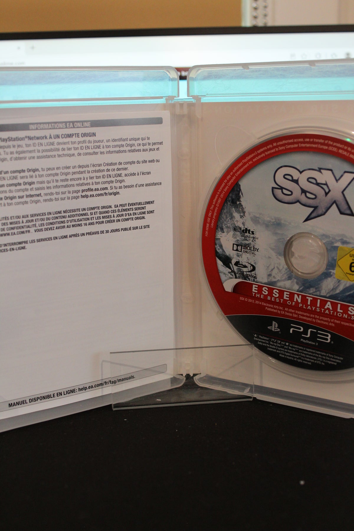 SSX Essentials (PS3) Complet avec Feuillet VF