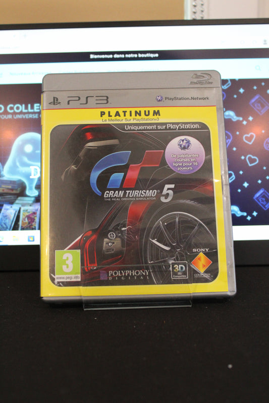 Gran Turismo 5 Platinum (PS3) Complet avec Manuel VF