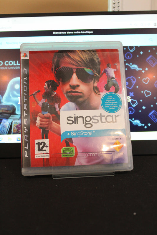 SingStar SingStore (PS3) Complet avec Manuel VF