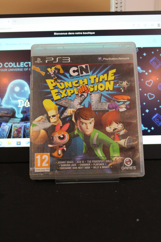 Cartoon Network Punch Time Explosion XL (PS3) Complet avec Manuel Rare VF