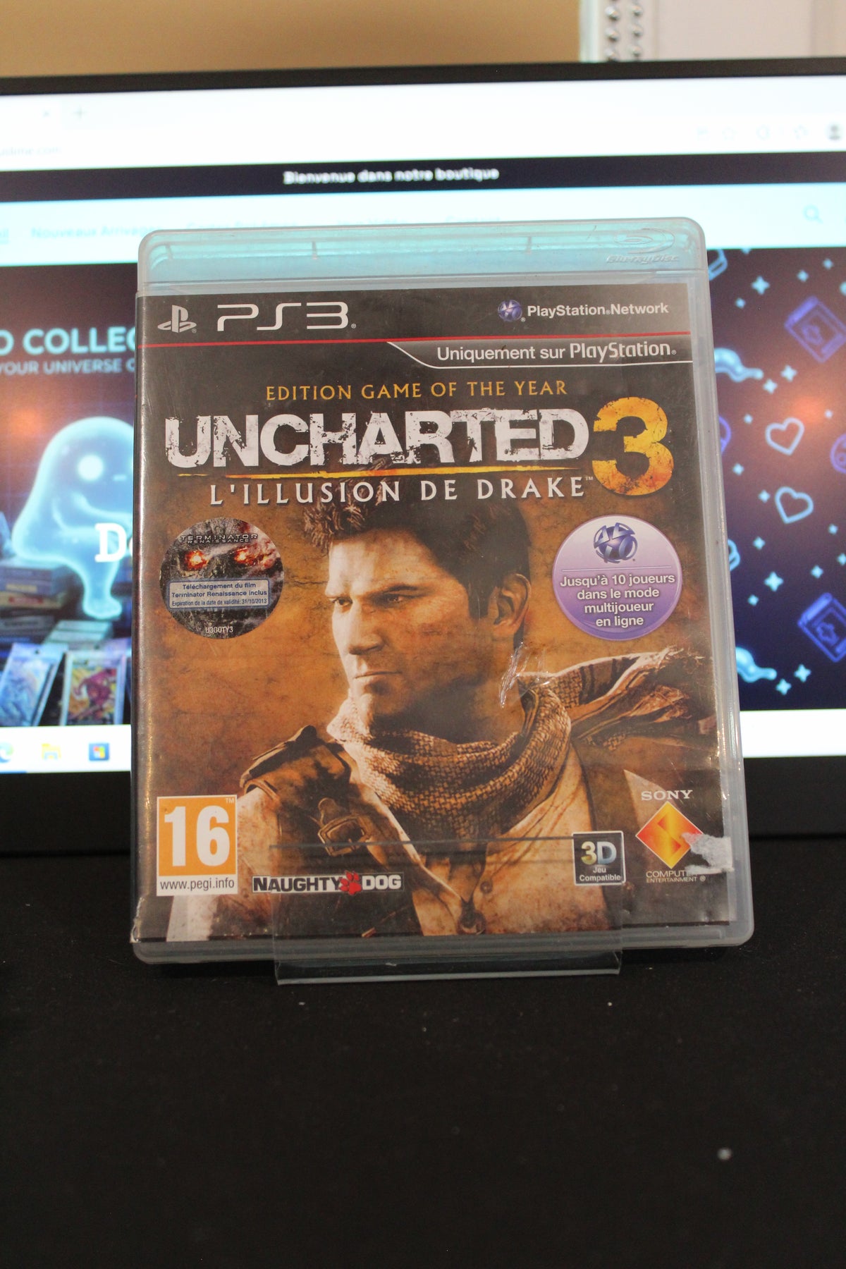 Uncharted 3 L'Illusion de Drake GOTY (PS3) Complet avec Manuel 3D VF