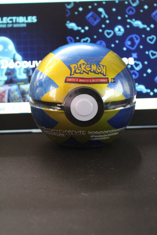 Boîte Poké Ball Métal (Quick Ball Rapide Ball) Code D23 Sealed