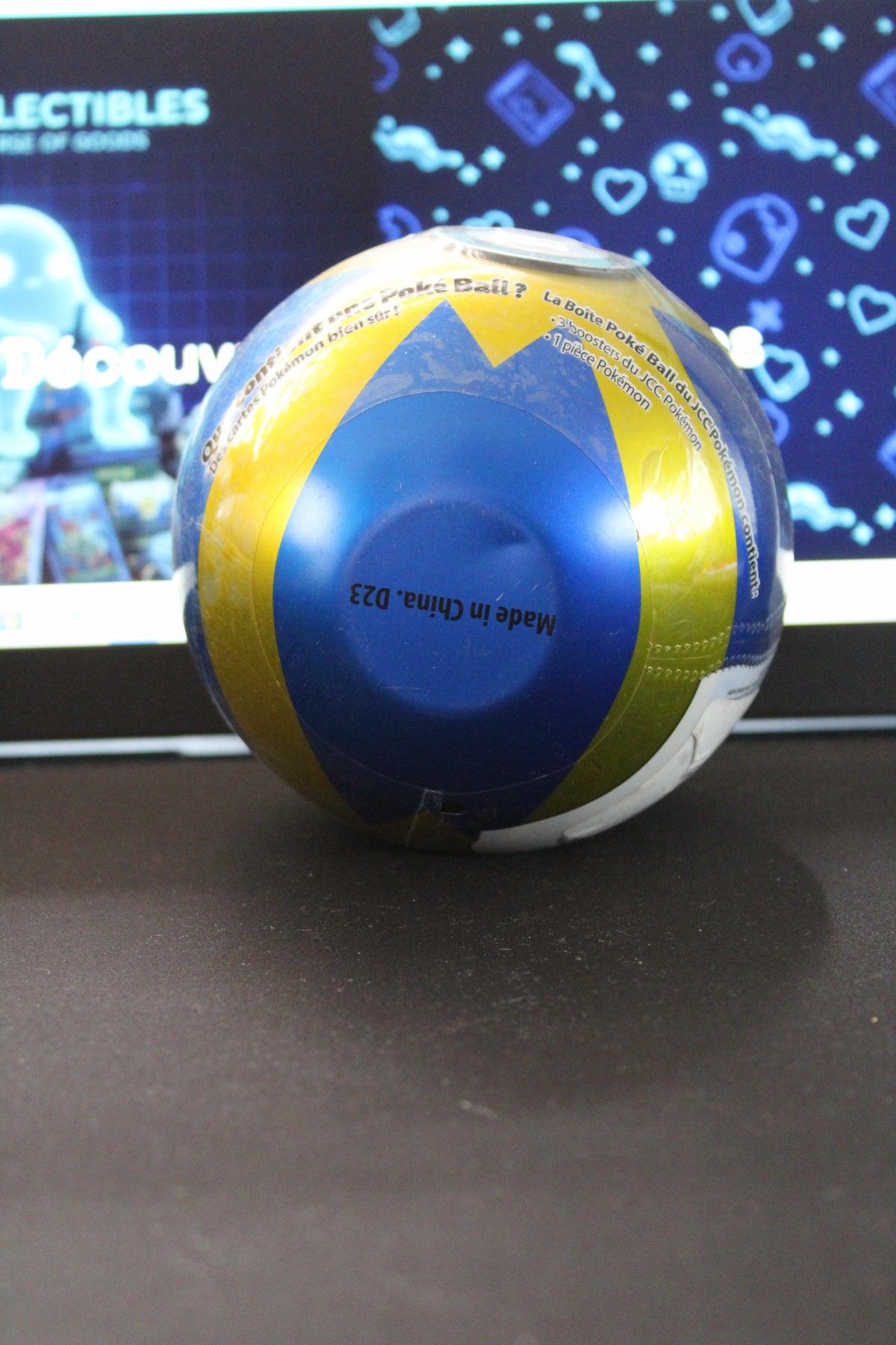 Boîte Poké Ball Métal (Quick Ball Rapide Ball) Code D23 Sealed
