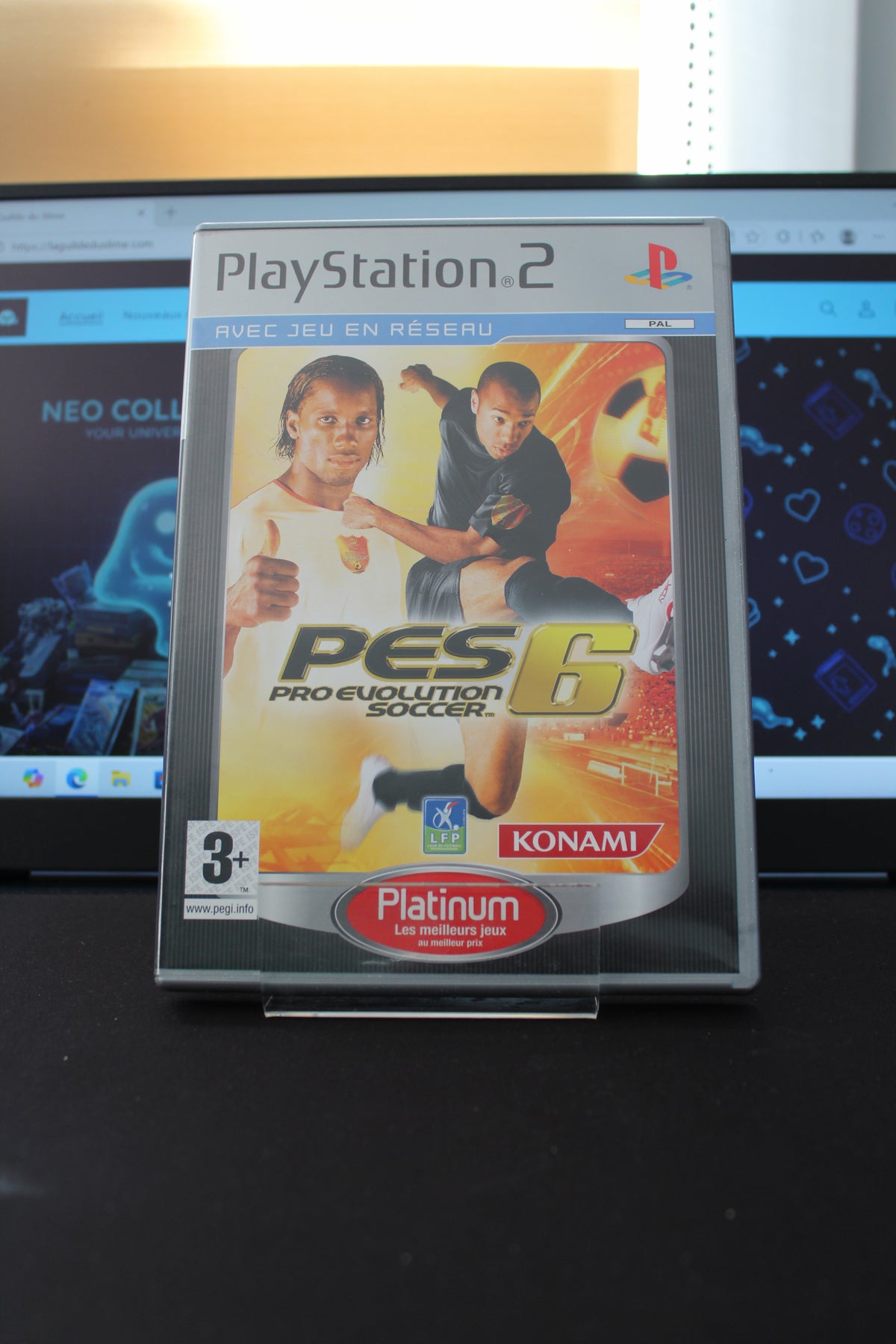 Pro Evolution Soccer 6 PES 6 Platinum (PS2) Complet CIB
