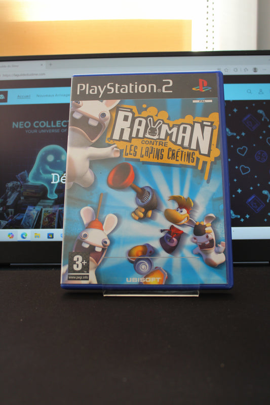 Rayman contre les Lapins Crétins (PS2) Complet CIB