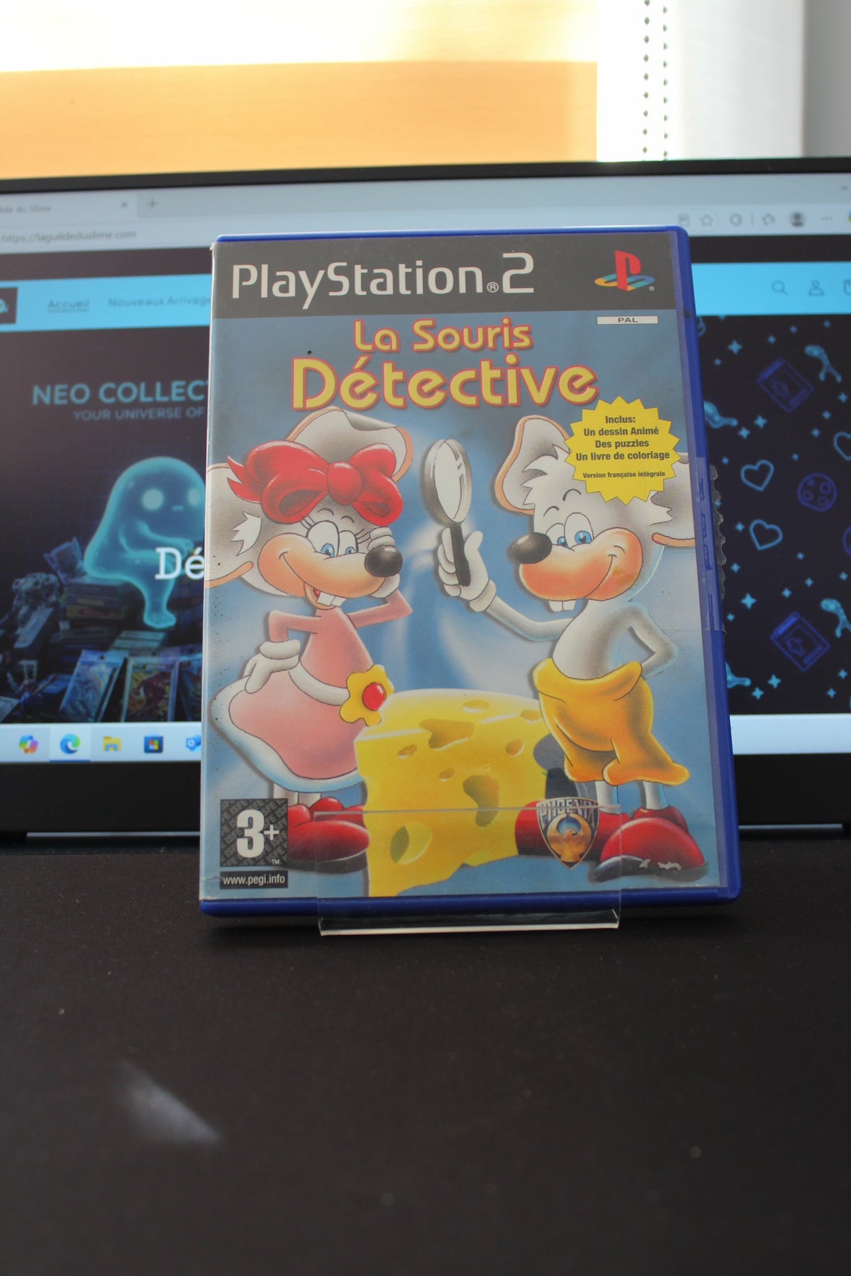 La Souris Détective Mouse Police (PS2) Complet CIB