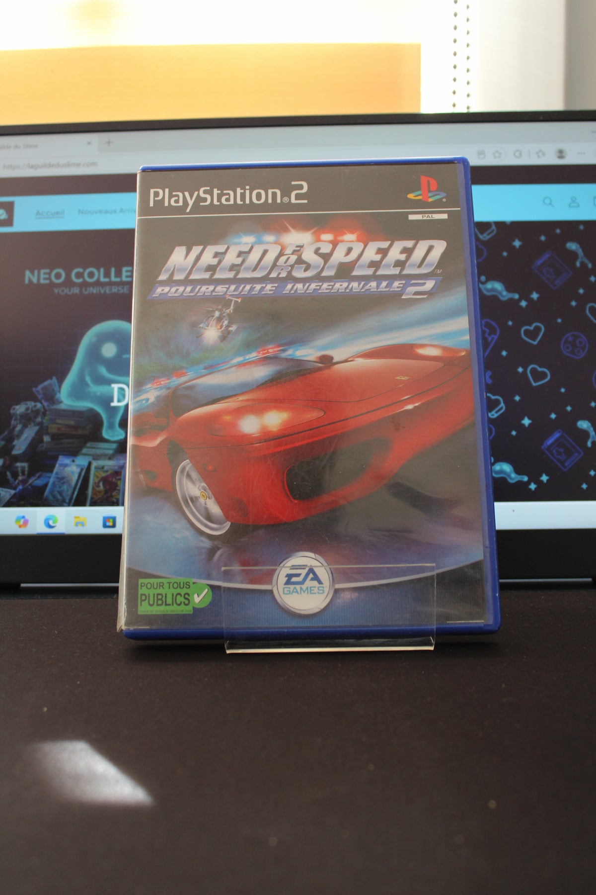 Need for Speed Hot Pursuit 2 Poursuite Infernale 2 (PS2) Complet CIB
