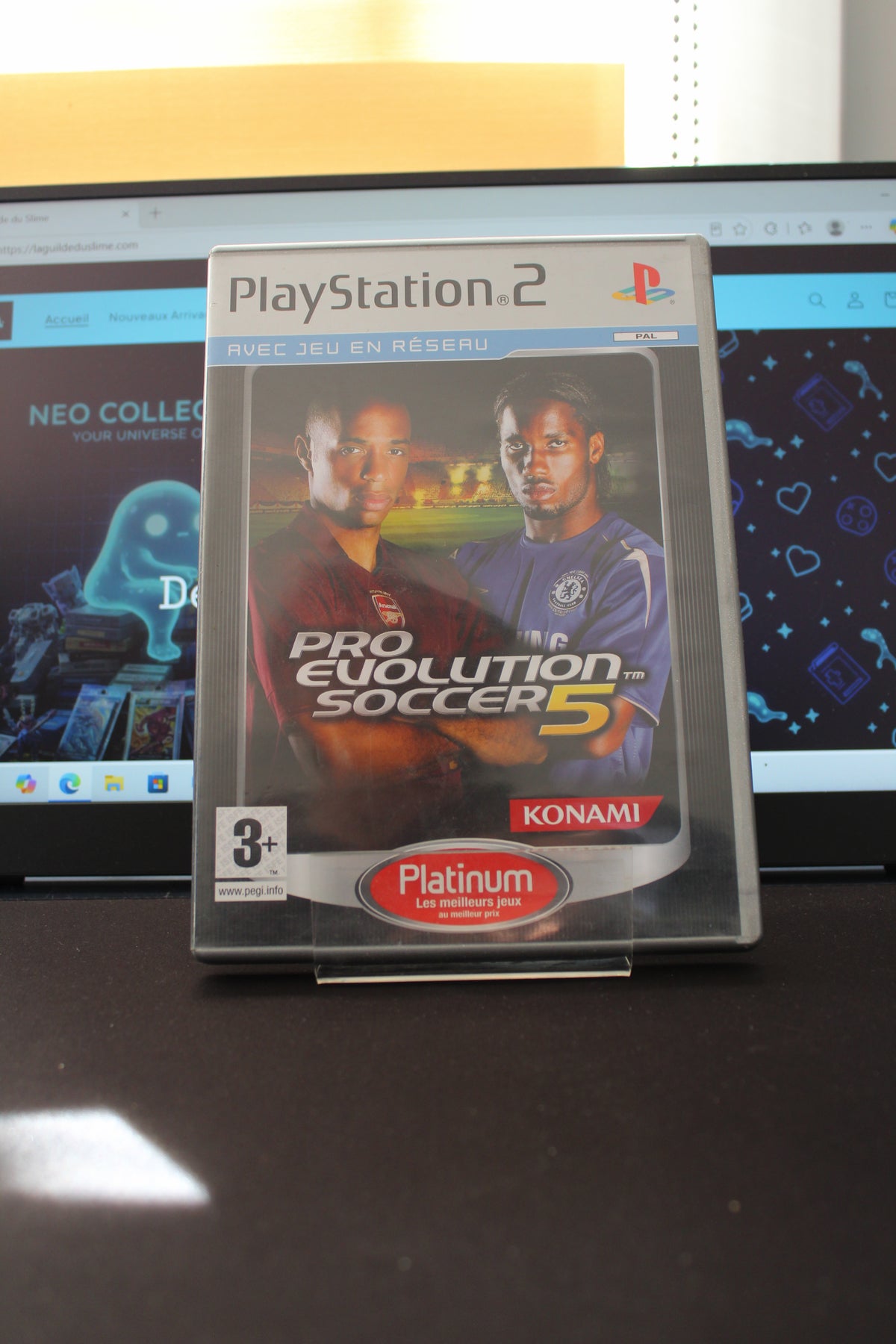 Pro Evolution Soccer 5 PES 5 Platinum (PS2) Sans Manuel