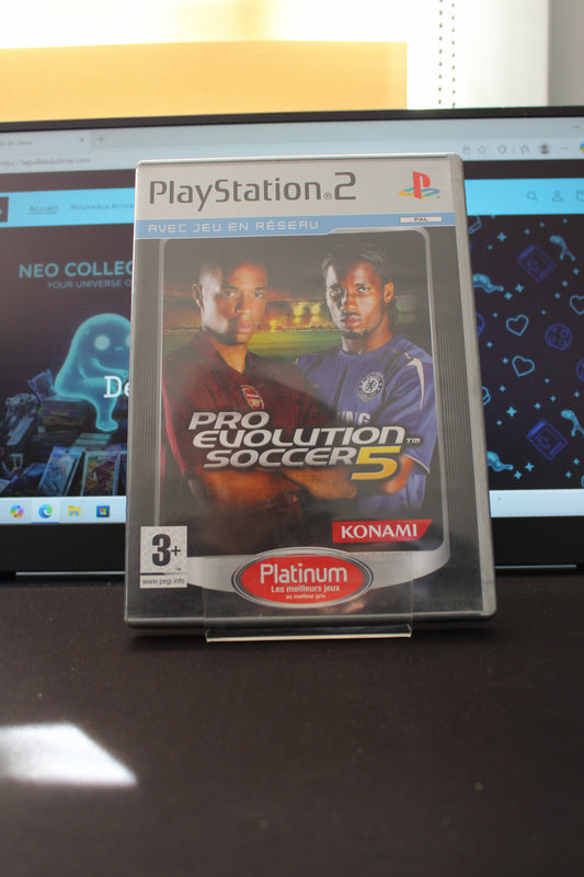 Pro Evolution Soccer 5 PES 5 Platinum (PS2) Sans Manuel