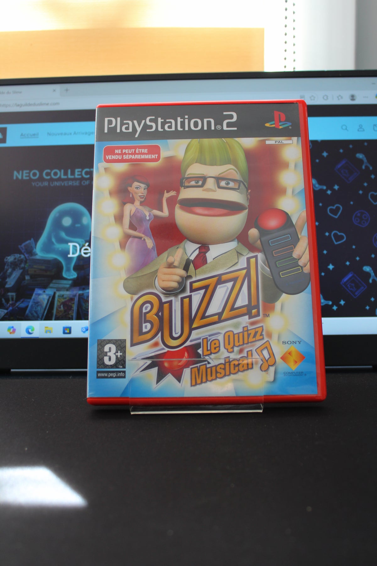 Buzz! Le Quizz Musical (PS2) Complet CIB