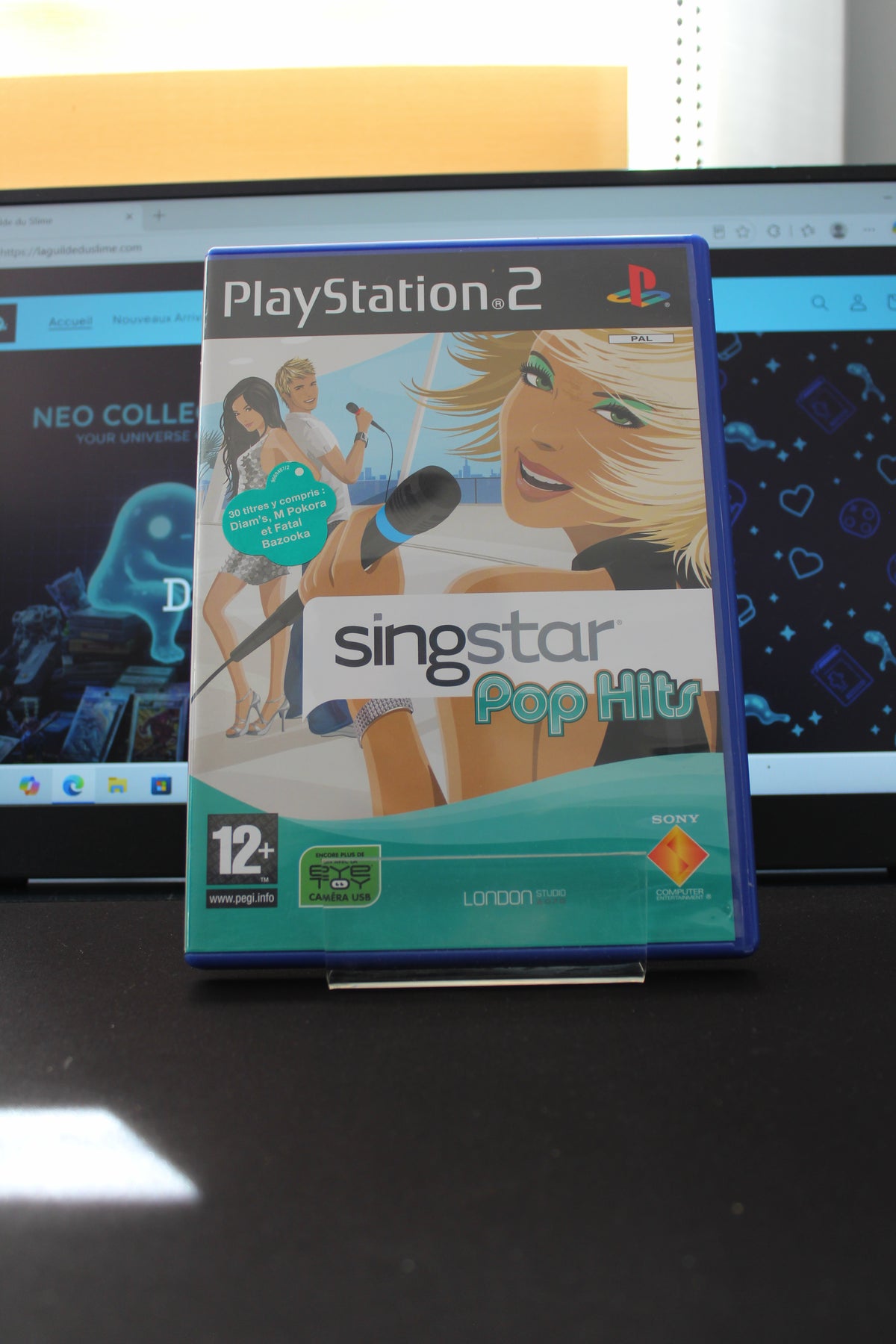 SingStar Pop Hits (PS2) Complet CIB