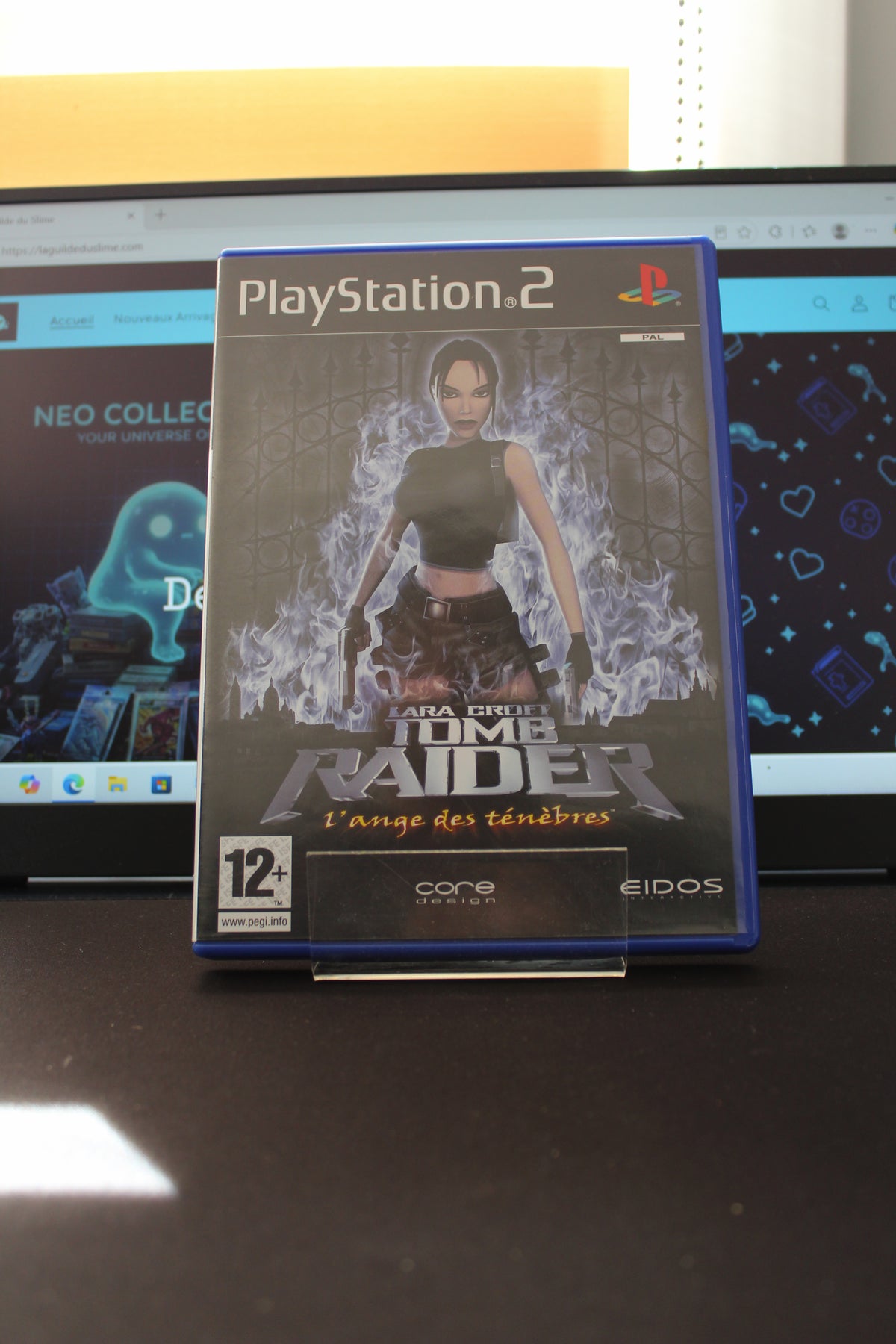 Tomb Raider L'Ange des Ténèbres (PS2) Complet CIB
