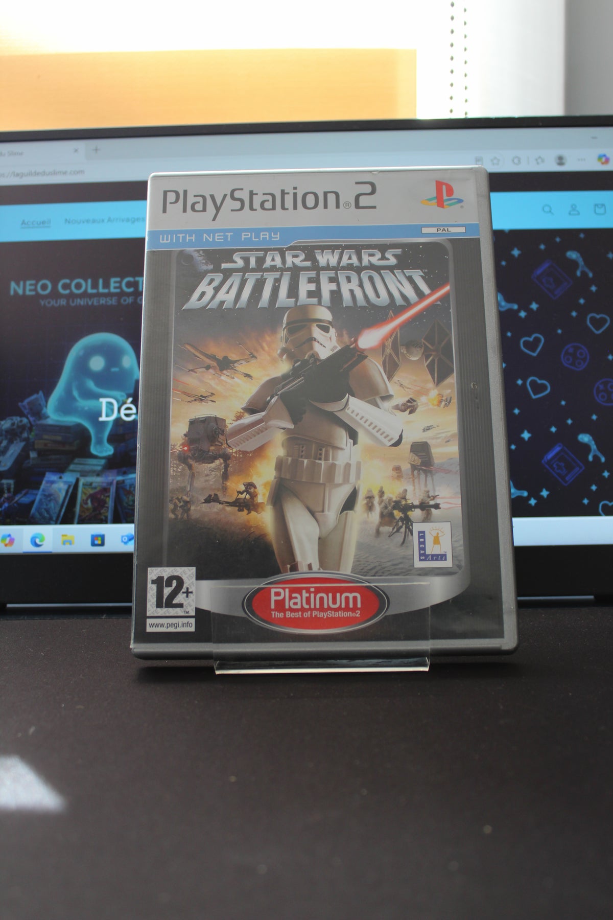 Star Wars Battlefront Platinum (PS2) Sans Manuel