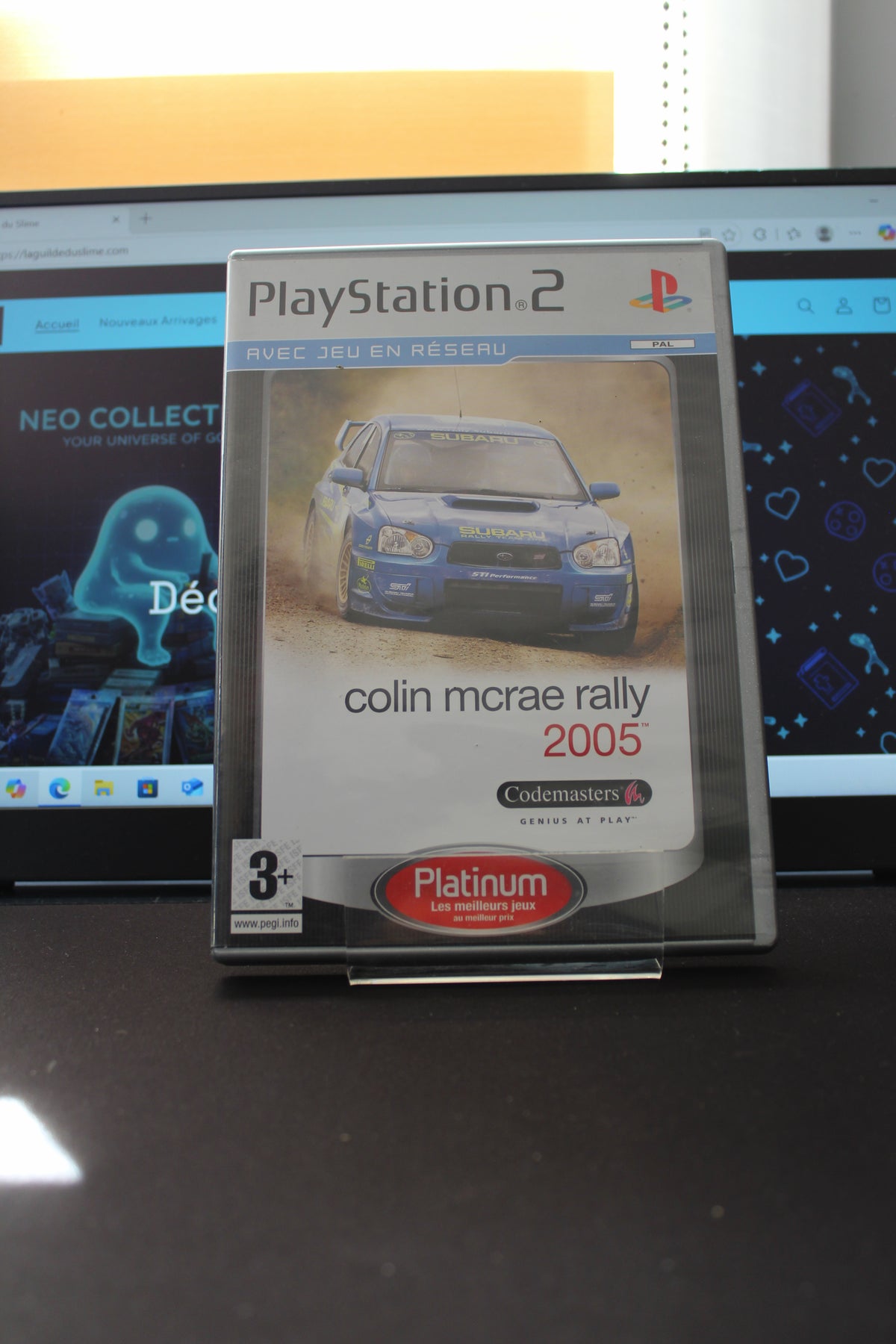 Colin McRae Rally 2005 Platinum (PS2) Complet CIB