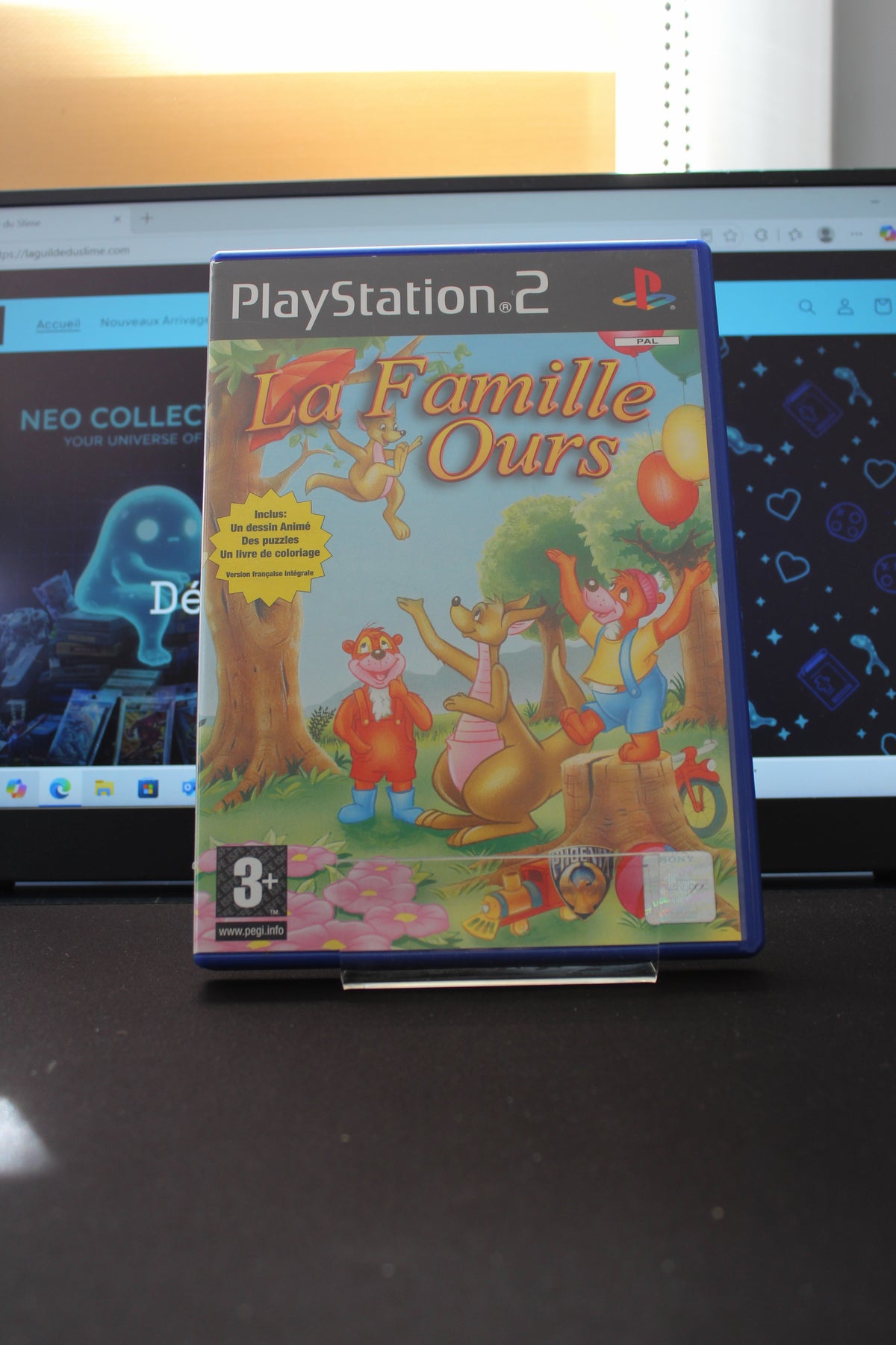 La Famille Ours Countryside Bears (PS2) Complet CIB
