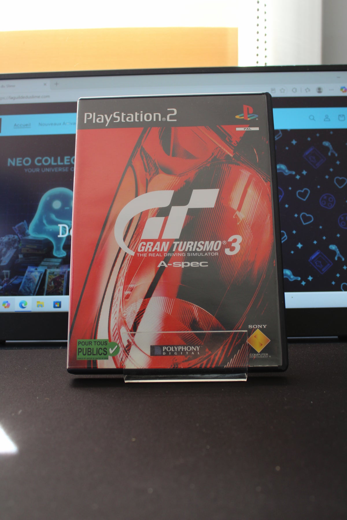 Gran Turismo 3 A-Spec (PS2) Sans Manuel