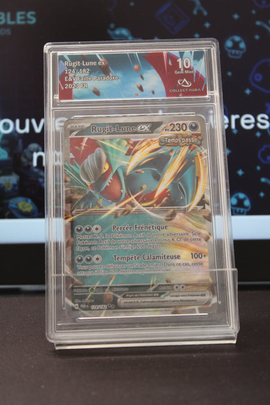 Rugit-Lune ex (124/182) Double Rare PAR CollectAura 10 (Gem Mint)