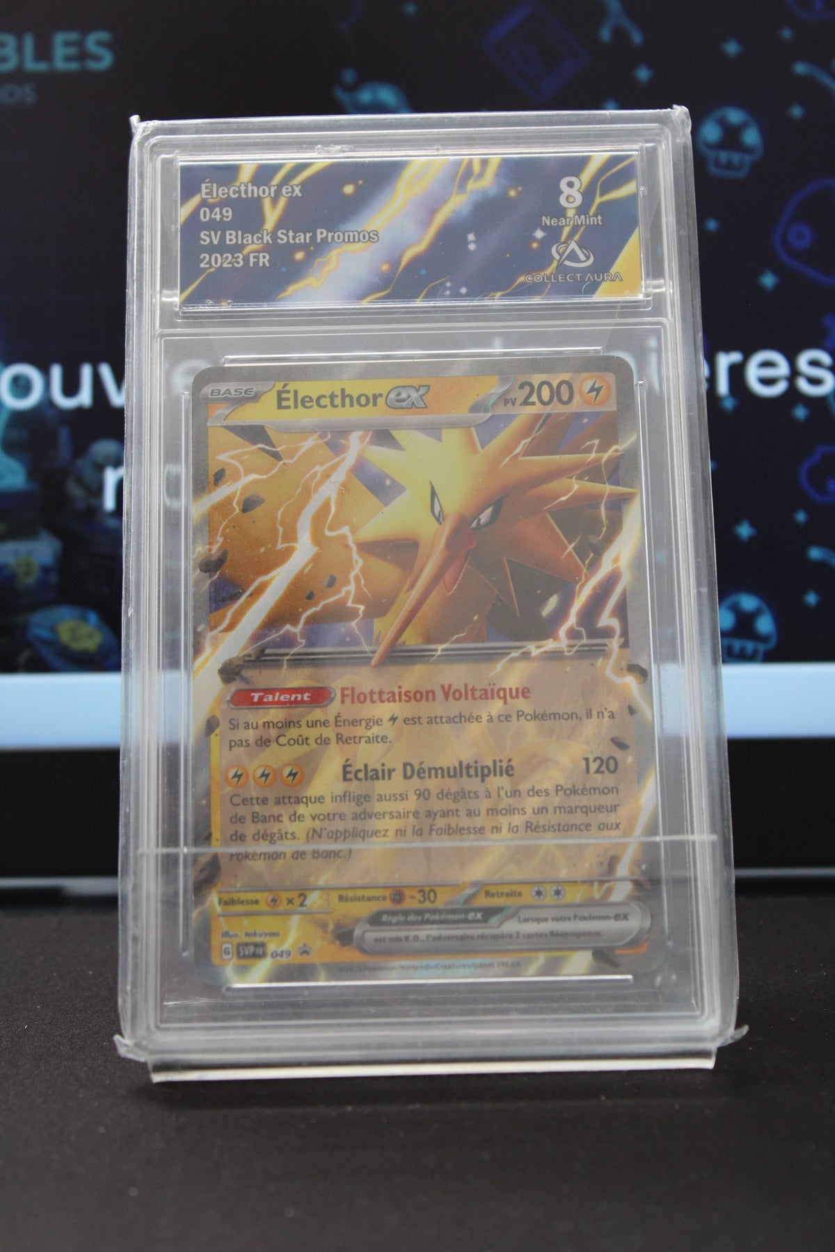Électhor ex (SVP 049) Promo Black Star CollectAura 8 (Near Mint)