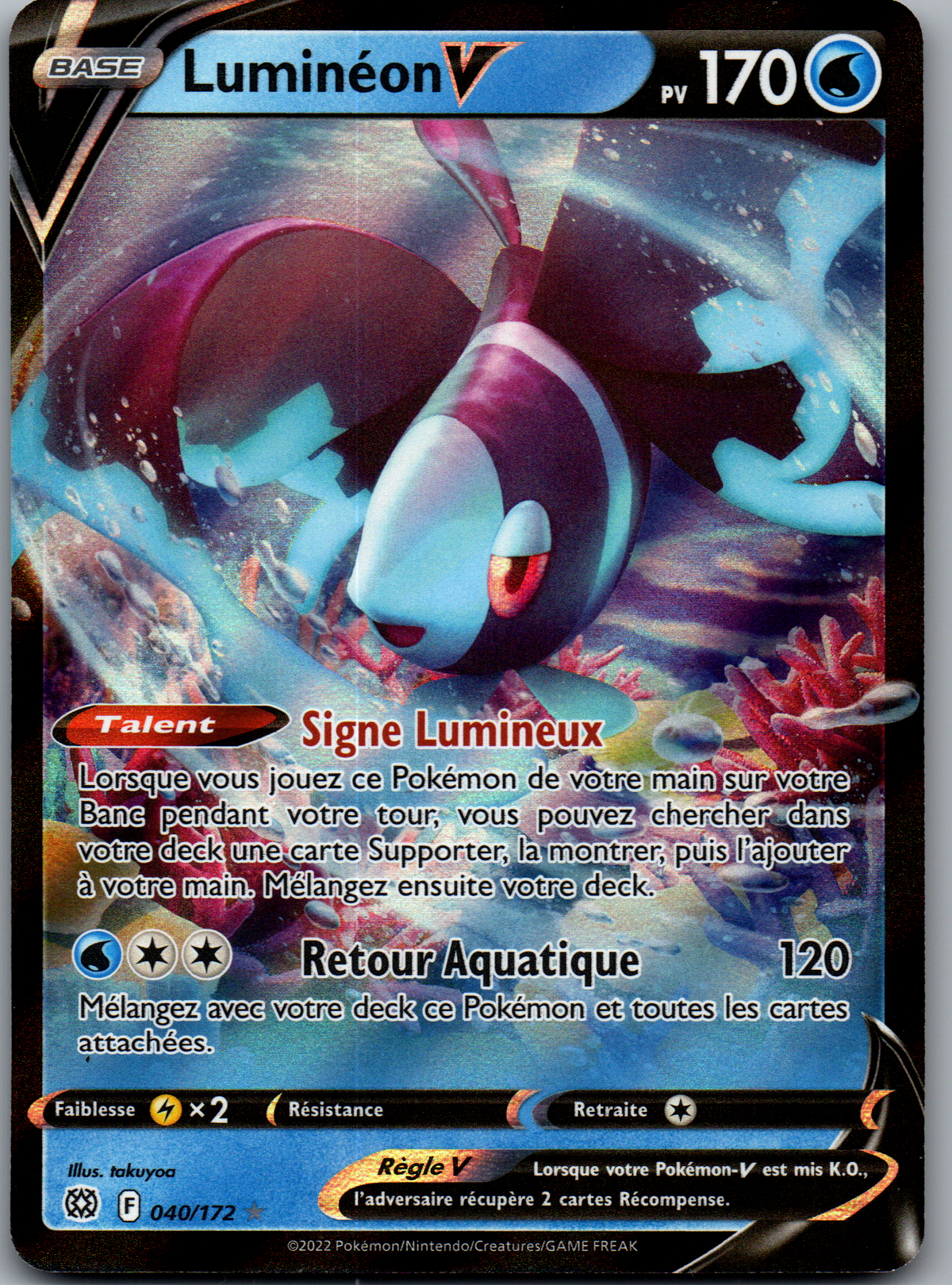 Luminéon V (Stars Étincelantes 040) (Near Mint)