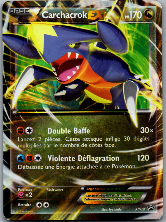 Carchacrok-EX Promo (Promos Black Star XY XY09) (Excellent)