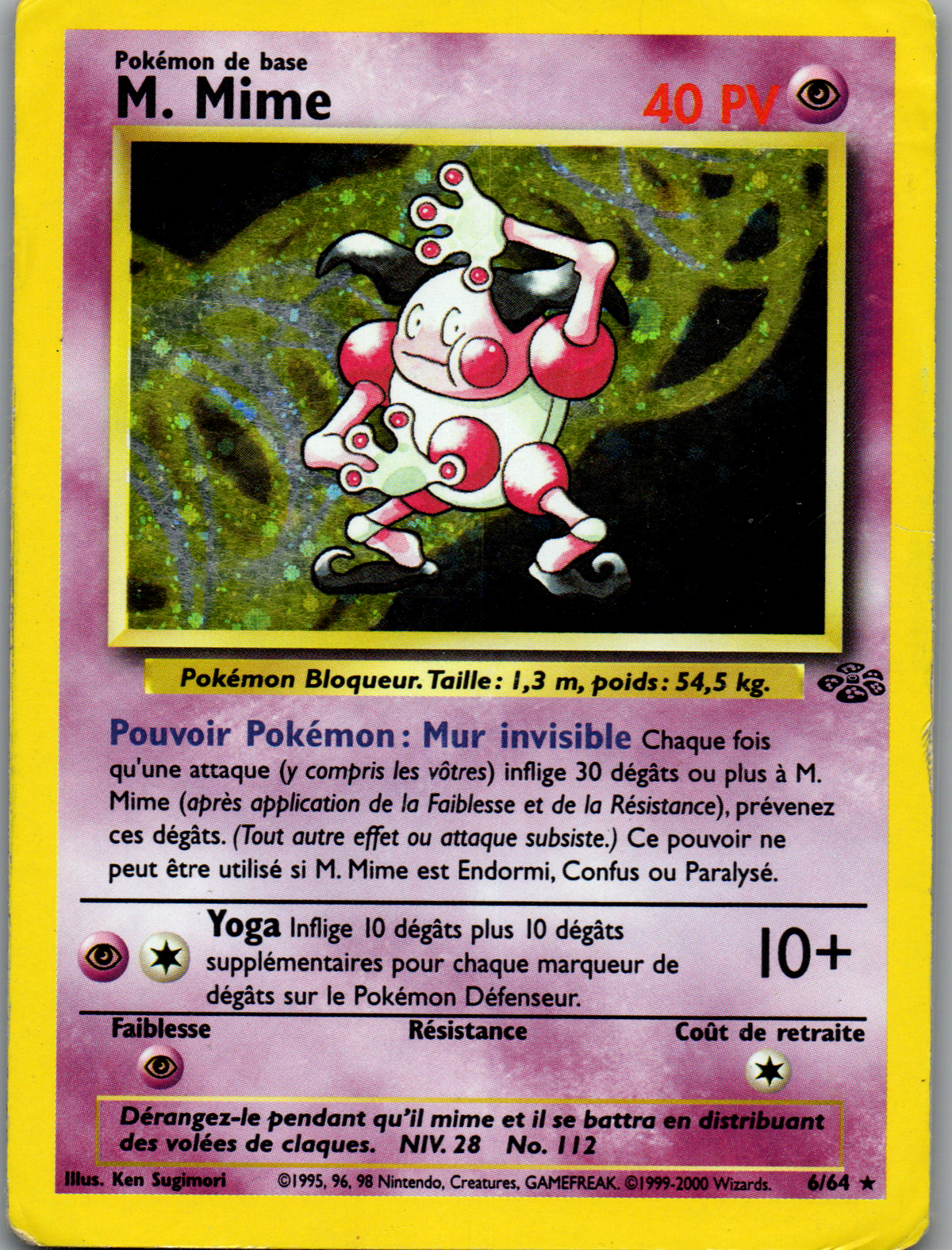 M. Mime Holo (Jungle 006/64) (Good)